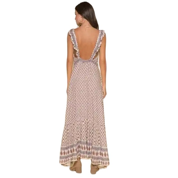 Avah Ruffle Strap Maxi Dress - Picture 7 of 11